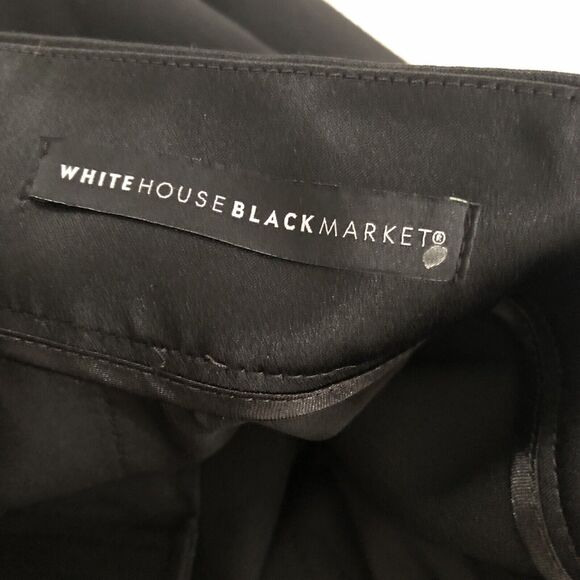 White House Black Market Dress Pants Womens 10 Long Pleated Straight Leg Career - Picture 6 of 15